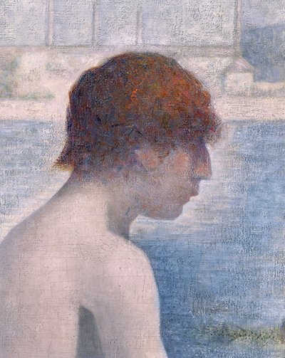 Bathers at Asnieres (detail) by Georges Seurat
